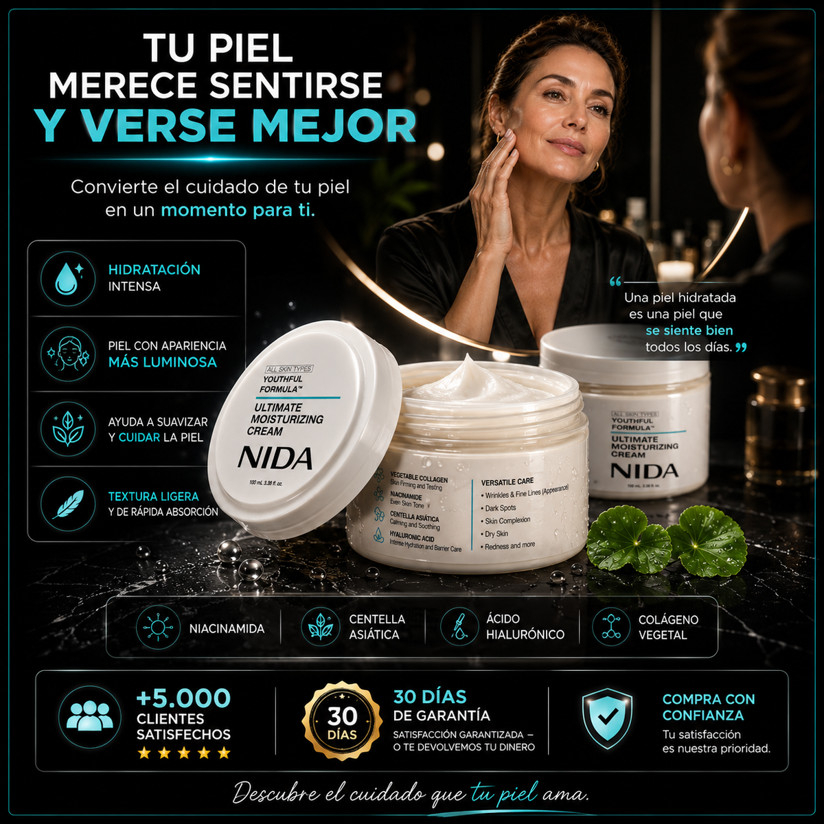 NIDA YOUTHFUL FORMULA TM - Ultimate Moisturizing Cream