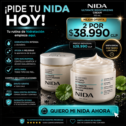 NIDA YOUTHFUL FORMULA TM - Ultimate Moisturizing Cream