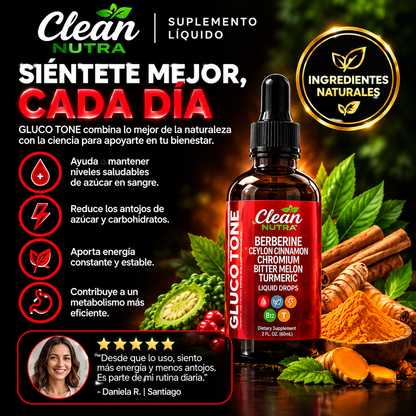 GLUCO TONE - Equilibra la glucosa en sangre