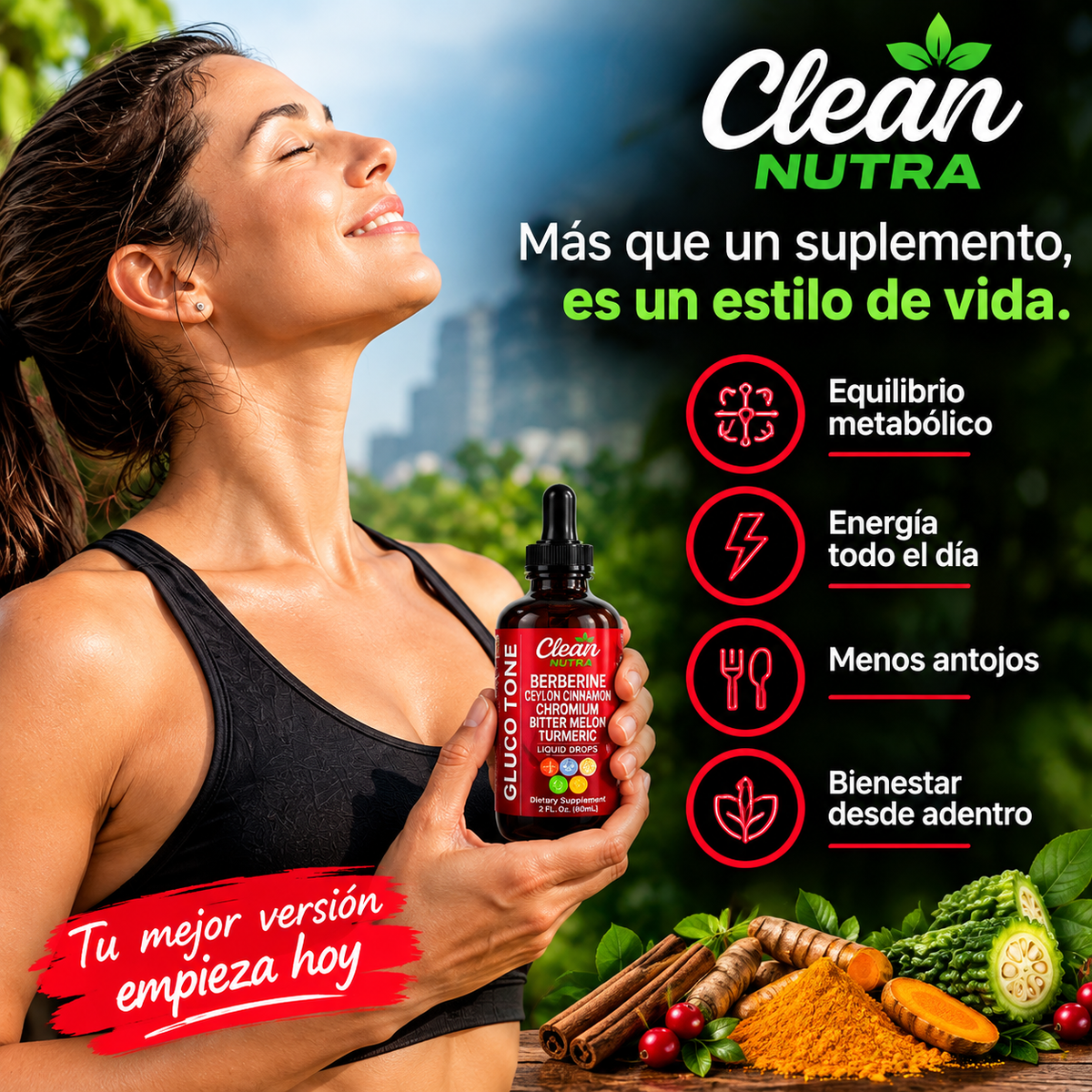 GLUCO TONE - Equilibra la glucosa en sangre