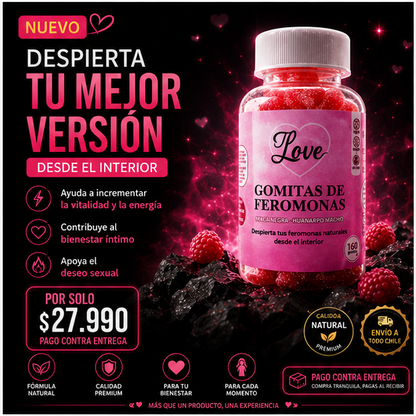 Pheromone Gummies - Love Gomitas de Feromonas