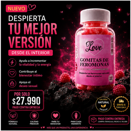 Pheromone Gummies - Love Gomitas de Feromonas