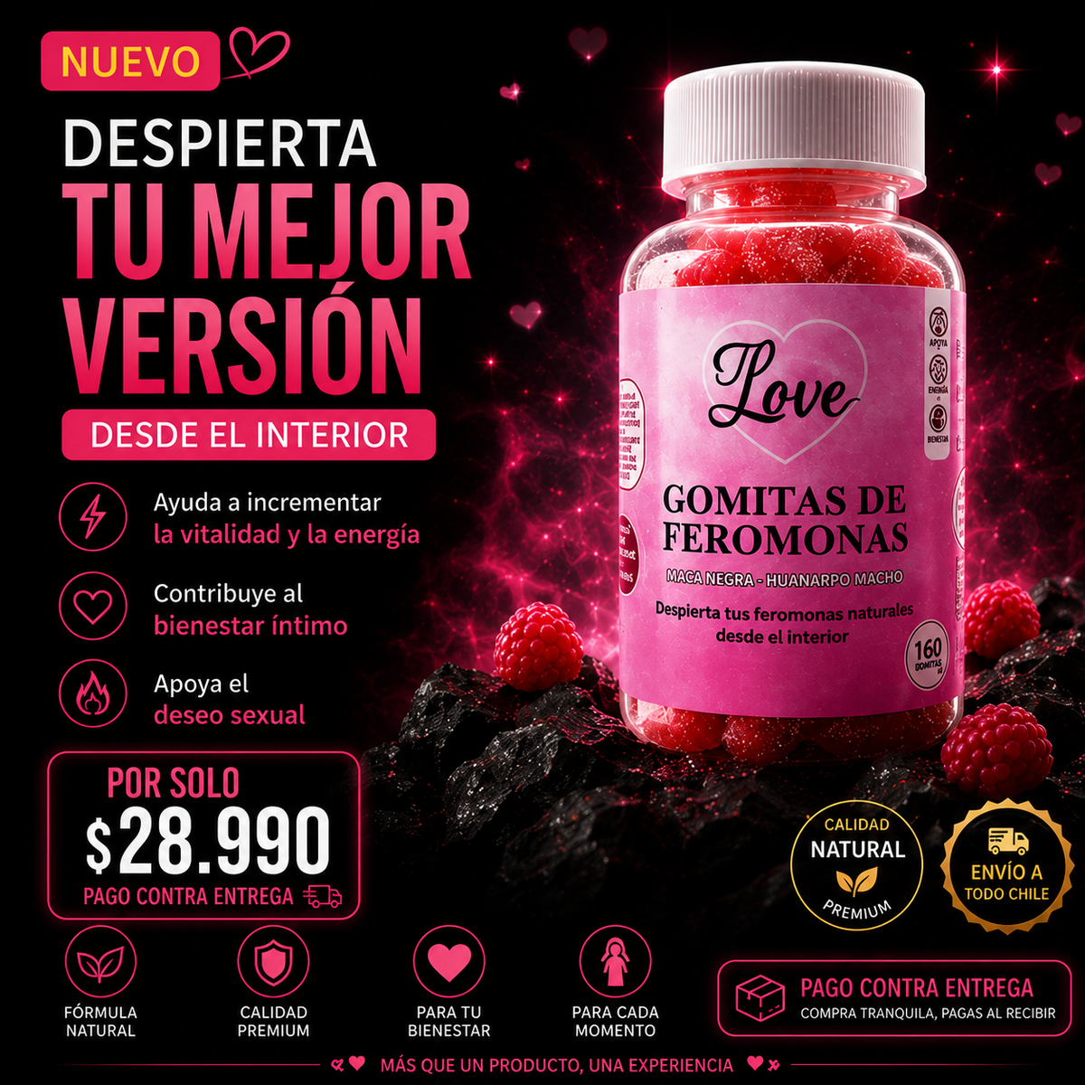 Pheromone Gummies - Love Gomitas de Feromonas