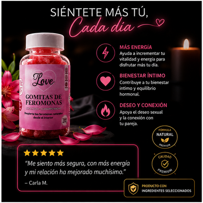 Pheromone Gummies - Love Gomitas de Feromonas