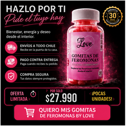 Pheromone Gummies - Love Gomitas de Feromonas